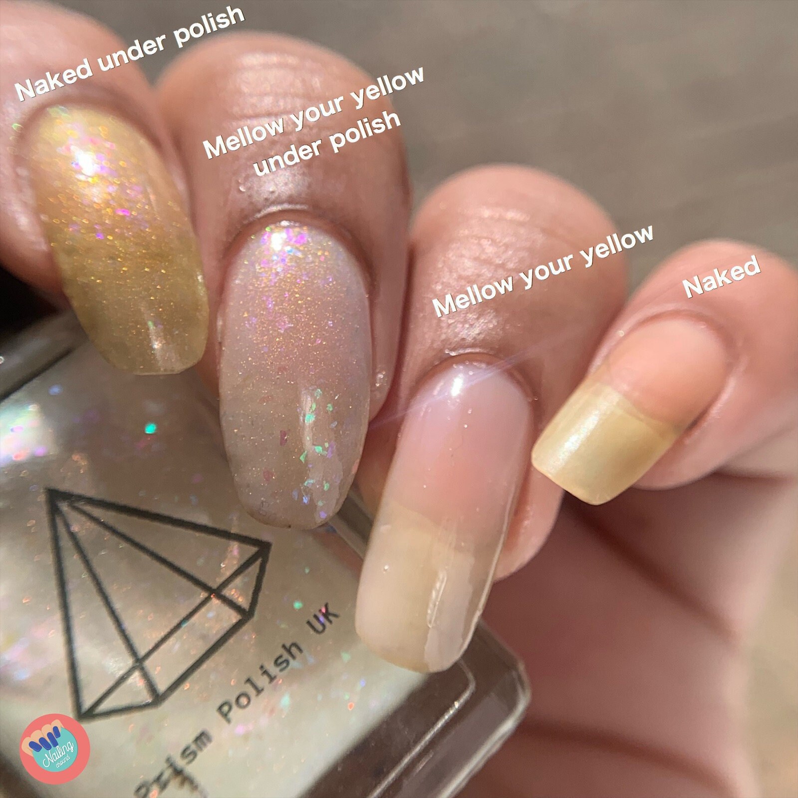 Mellow Your Yellow Colour Corrector Purple Toned UK Handmade Indie