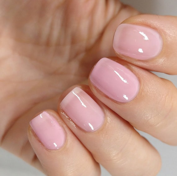 DeBelle Gel Nail Polish Aries- (Light Dusty Pink Glitter Nail Polish ), 8ml  – DeBelle Cosmetix Online Store
