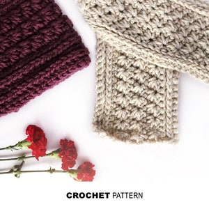 The Mackinac Scarf Crochet Pattern, Crochet Pattern, Super bulky Scarf, Crochet Scarf, Beginner Friendly Crochet