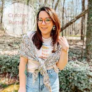 Skyline Wrap, crochet shawl, crochet wrap, crochet pattern, shawl pattern, summer shawl, lace shawl, lace wrap, summer wrap