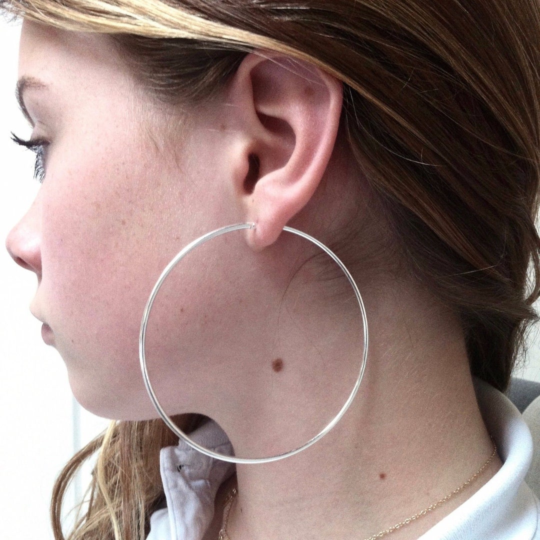 激安ブランド TRIVAL SILVER925 HOOP /シルバー/ピアス（楽天