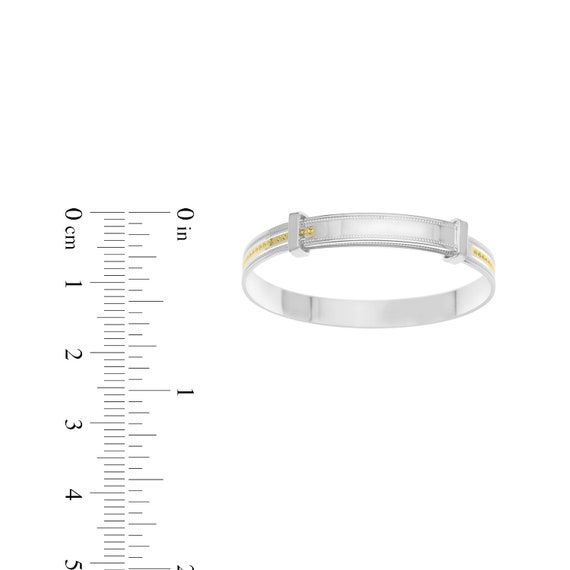 Bambini Braccialetto Rosa Pietra Argento Sterling 925 Età 3 - 7 Anni