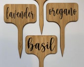 Customizable Plant Labels, Garden Markers Stakes, Herb Garden Labels Charcuterie Board Cheese Labels