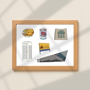 Hull Icons - Digital Art Print