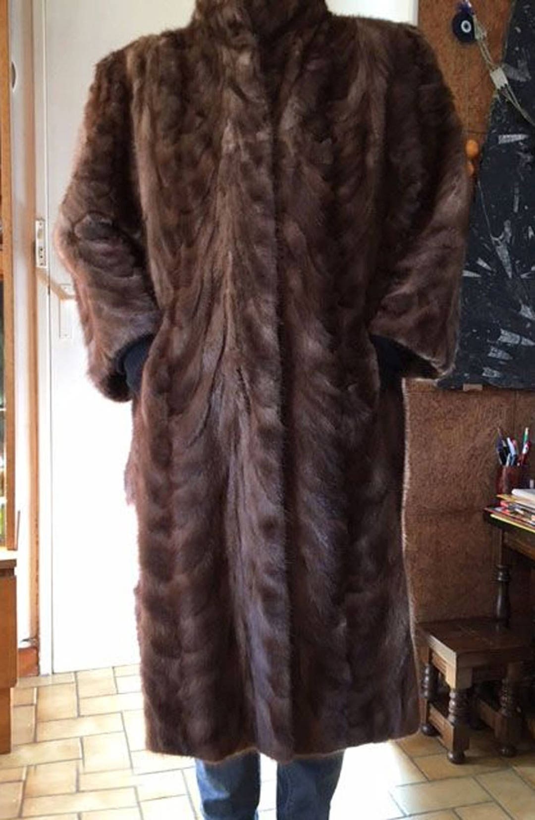 Reichbind Furs Vintage Mink Fur Coat - Etsy