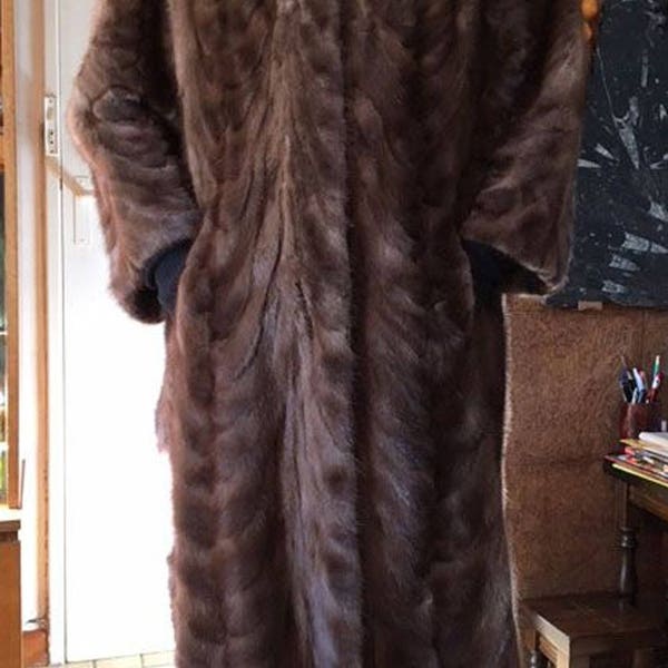 Vintage Mink Fur Coat