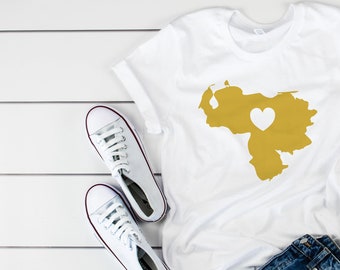 Venezuela T-shirt, Venezuelan Shirt, Venezuelan Gift, Venezuela Map Shirt, Venezuela Clothing