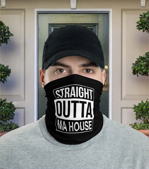 funny face neck gaiter