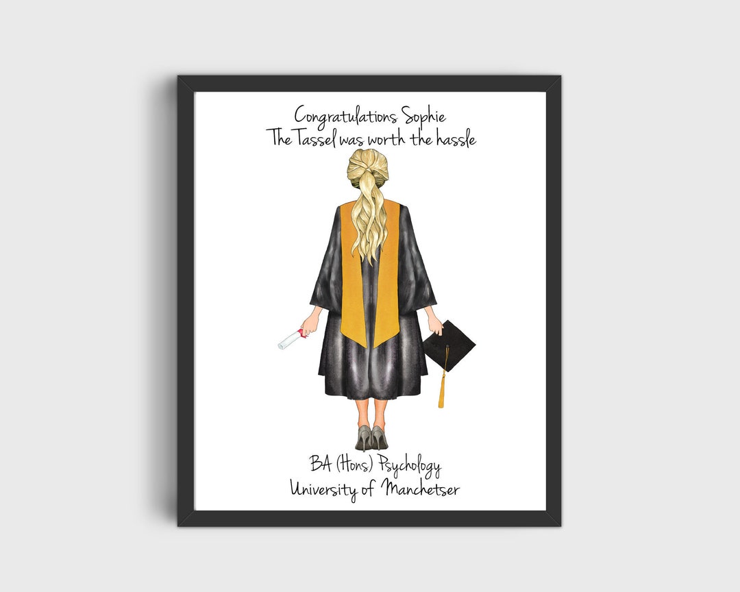 Personalized Graduation Print – High School or University Gift - Etsy