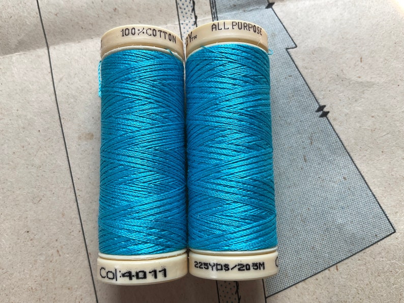 1 Spool Sewology Sewing Thread Ea 225 Yd 205m Cotton OR 250 Etsy