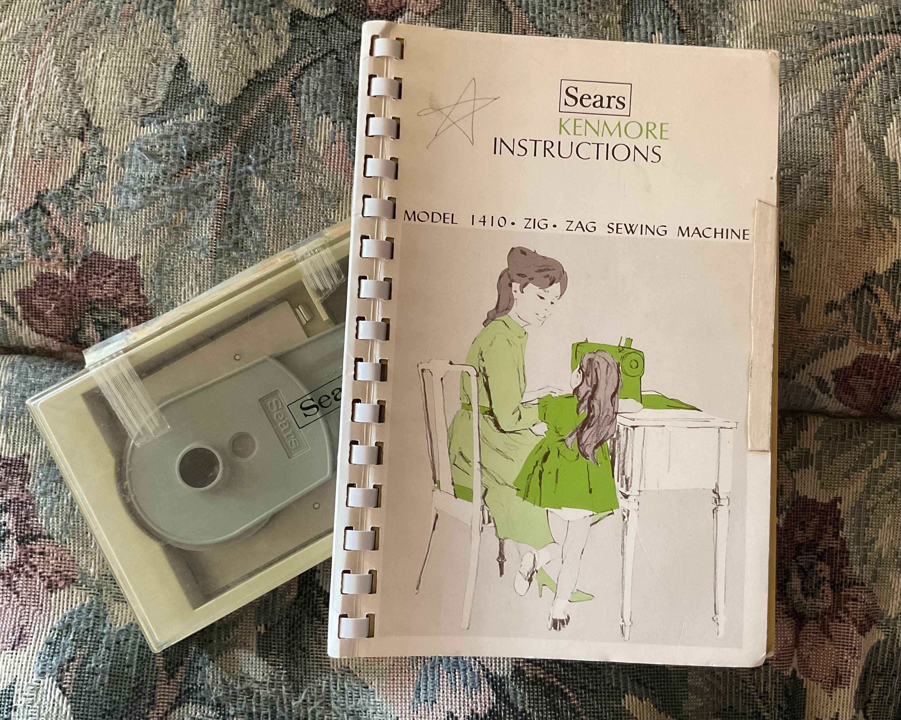 Kenmore 1216, 1219 & 1221 Sewing Machine Instruction Manual PDF Download