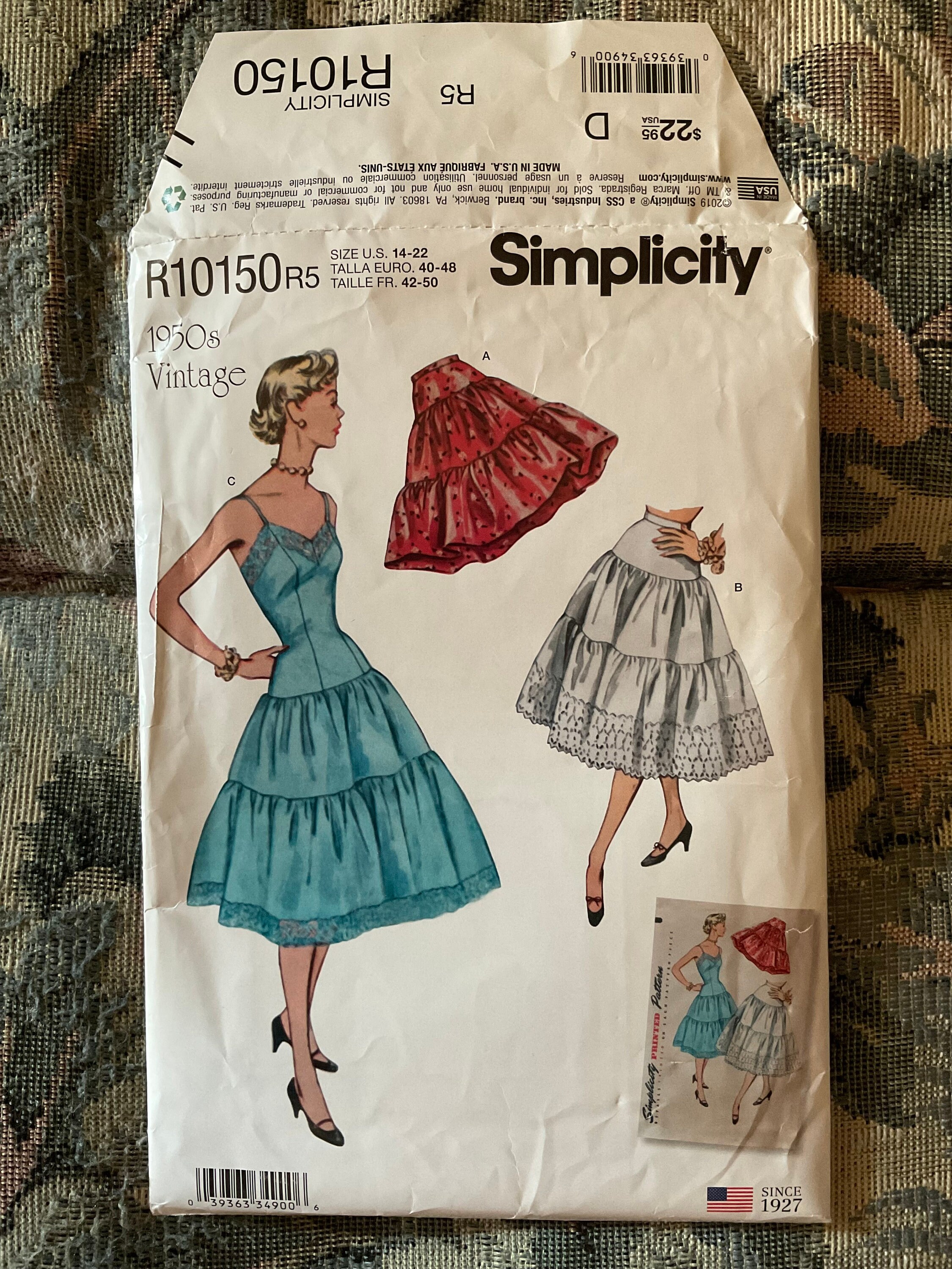 Simplicity 5905 1900-1910 Undergarment Pattern : : Home