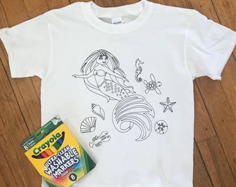 Coloring t shirt | Etsy Coloring t shirt | Etsy