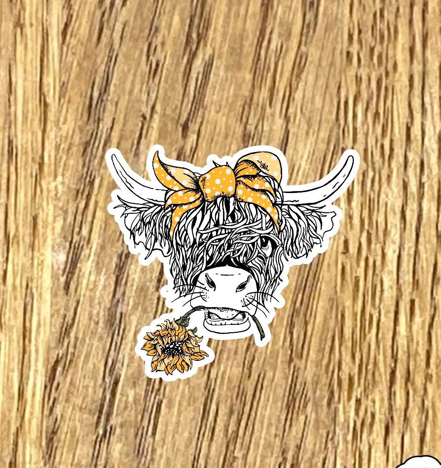 Cow Sticker 2.5