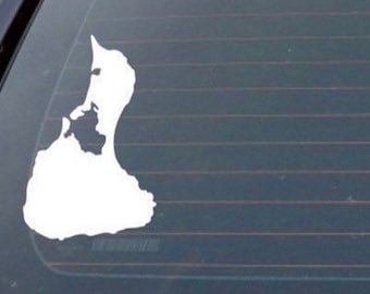 Block Island decal for car, tumbler, or laptop decal, stocking stuffer, Block Island souvenirs