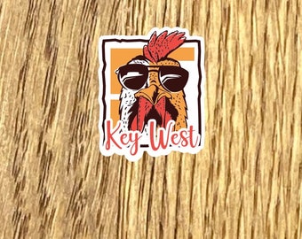 Key west FLORIDA  sticker 2.5" sticker decal, sticker for laptop or water bottle sticker decal, conch,