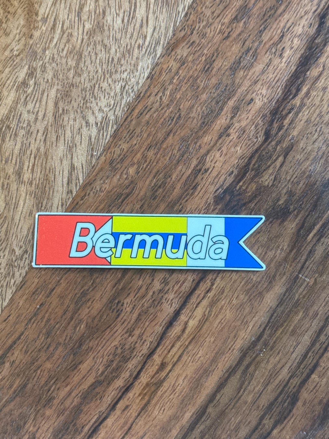 Bermuda Vinyl Sticker: Water Bottle Laptop Decal - Etsy