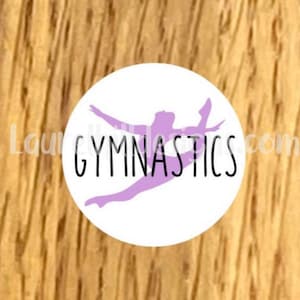 Gymnastics practice Planner Stickers, .5” round, 24 stickers, ballet lesson sticker, ballet planner, tap planner,dance class, dance lessons