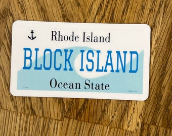 Block Island , water resistant  sunset laptop vinyl  laminated decal, 3” BI sticker,  sticker, block island, block island girl, water bottle