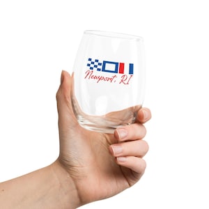 NEWPORT Stemless wine glass