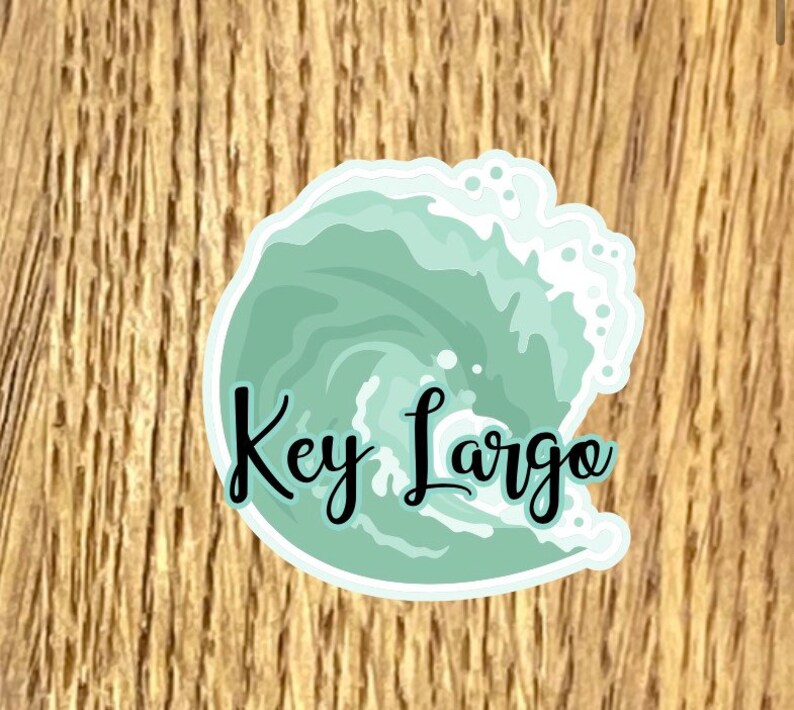 Key Largo Sticker 2.5 Sticker Decal Sticker for Laptop - Etsy