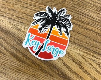 Mile Marker 0 Sticker - Key West US1 Highway Decal, 5" Die-Cut Vinyl Bumper Sticker For Car, Truck, Laptop