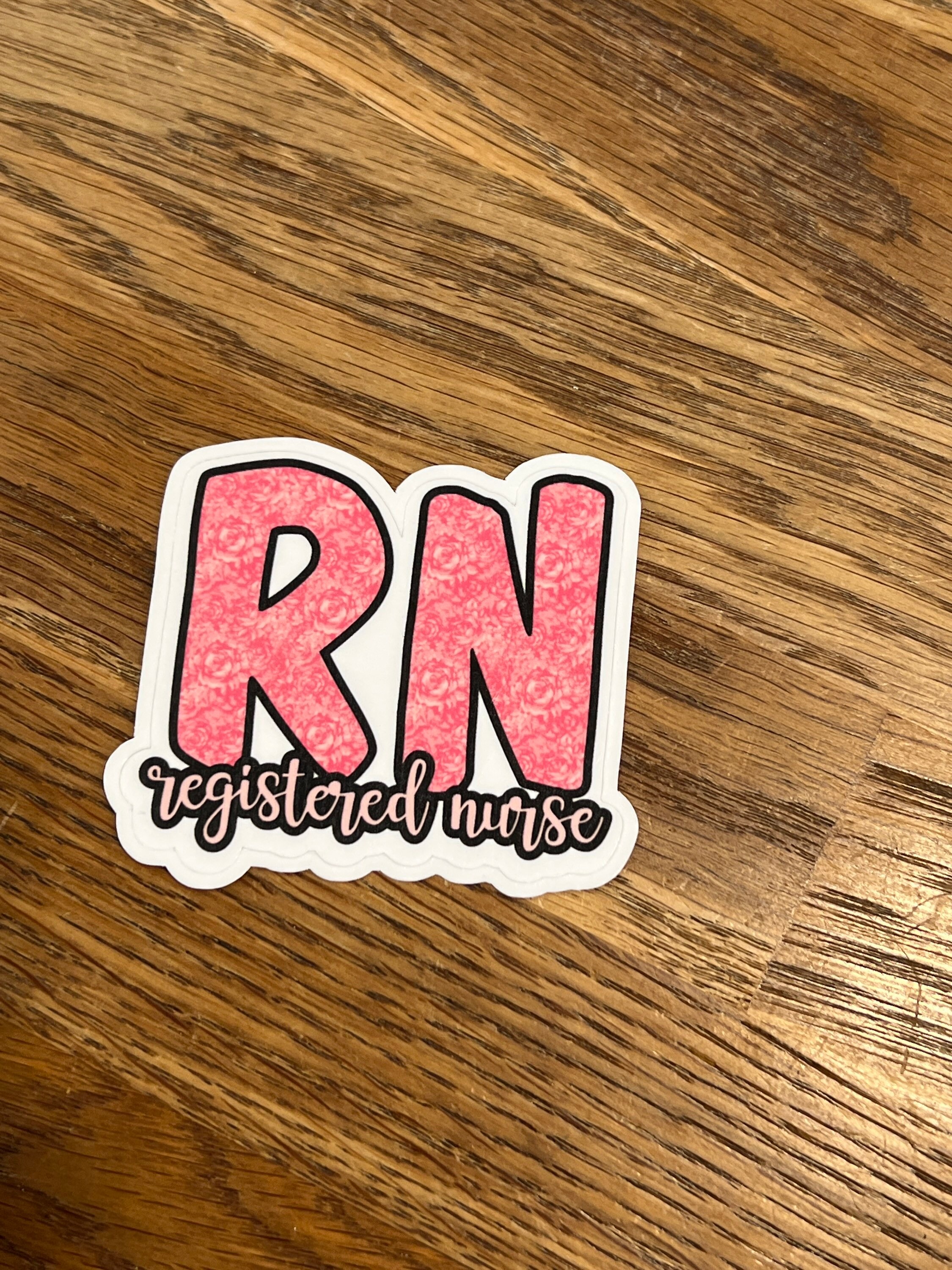 Registered Nurse Sticker: 2.5