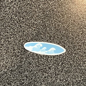 Aloha Hawaii decal, water resistant  sunset laptop vinyl laminated decal, 3” sticker, laptop sticker island, maui, water bottle