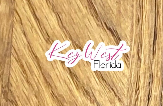 Key West Florida Sticker Decal - Bumper Sticker, Laptop, Cooler, National Parks Theme