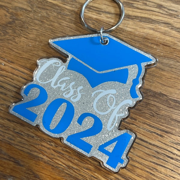2024 Graduation Keychain Etsy