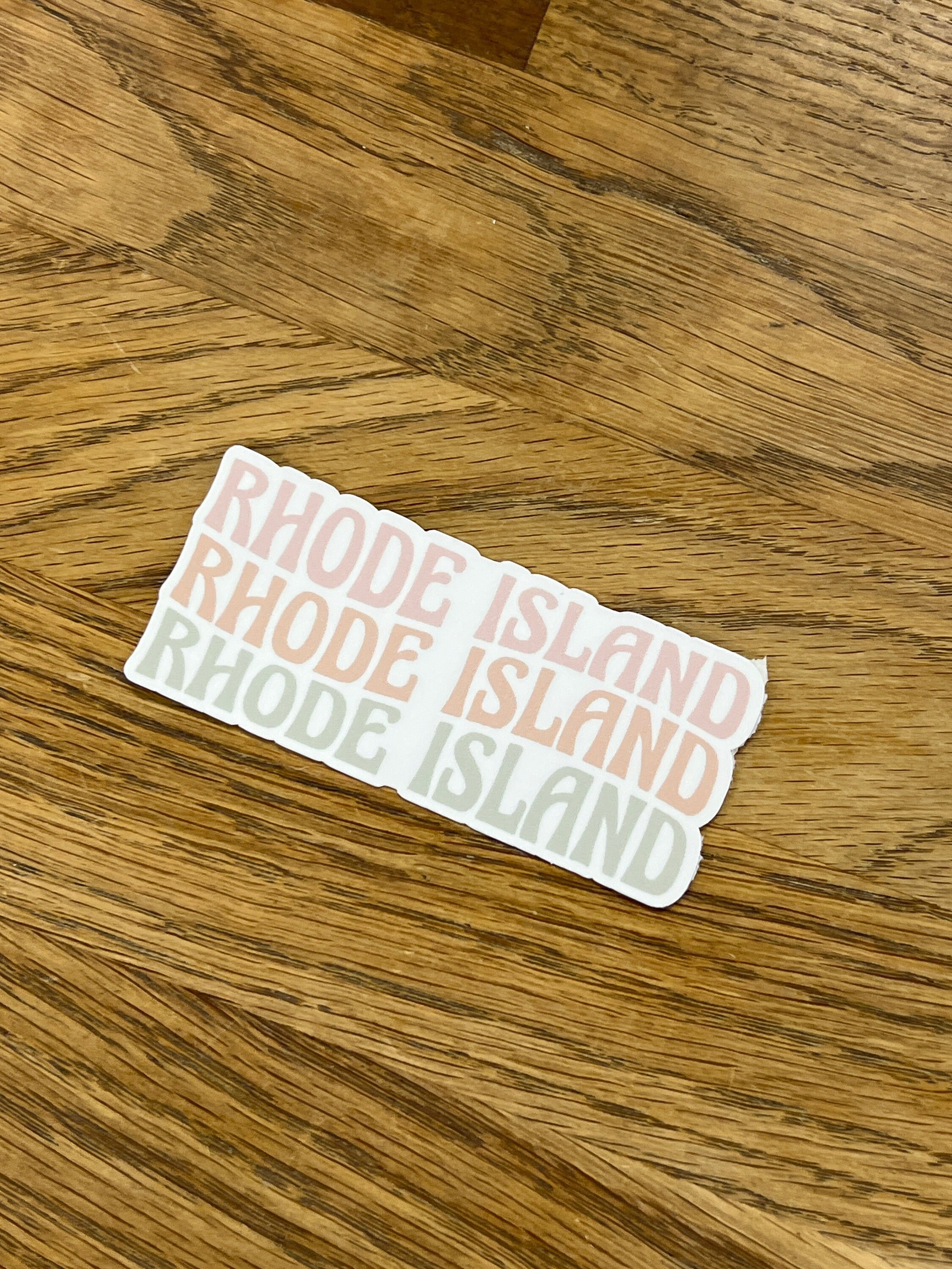 Ri Icon Sticker Rhode Island Sticker: RI Car Decal, Laptop Vinyl (2.5