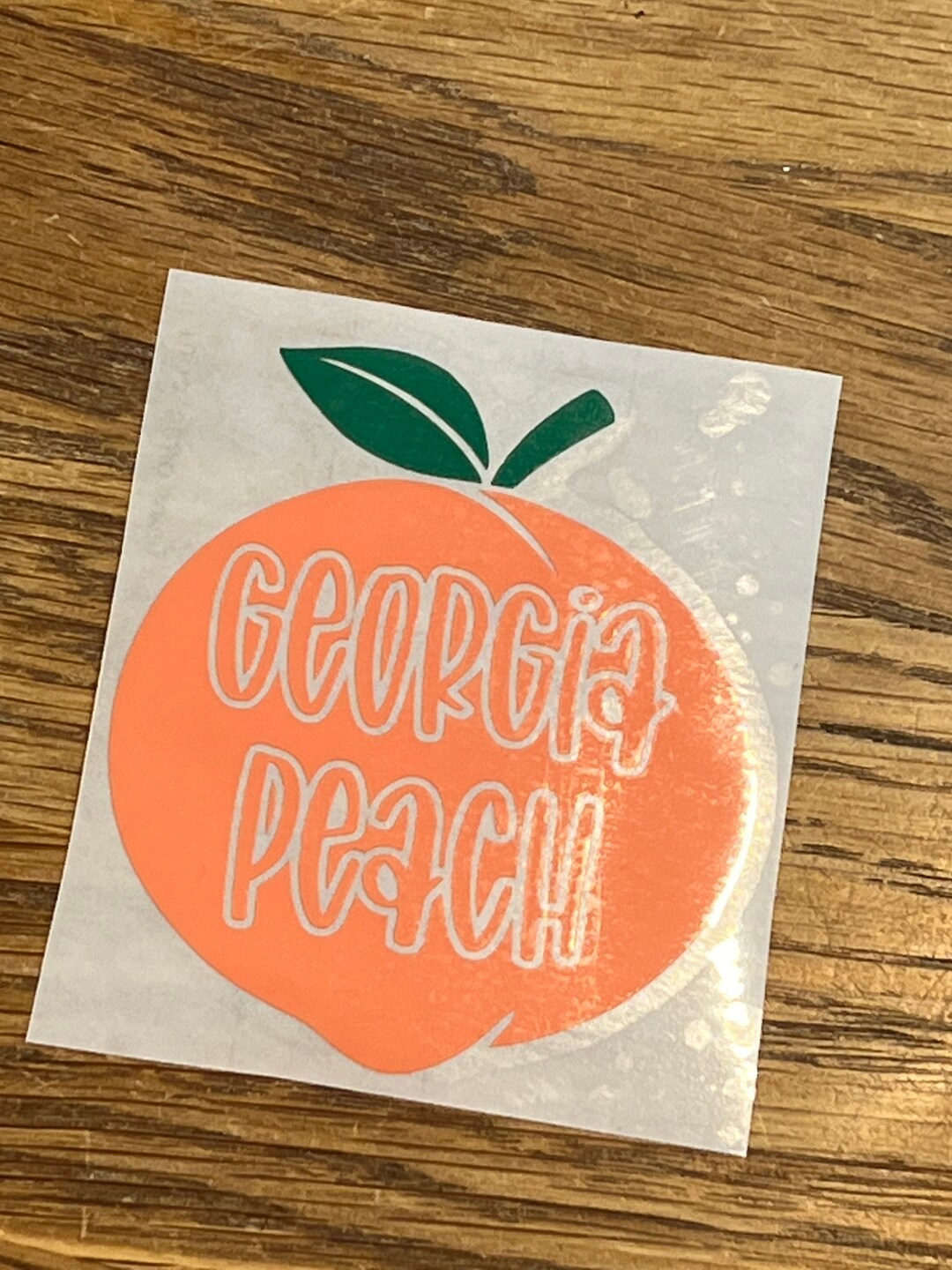 Peach Decal, Peach Decal, Decal, Peachy, Peach Butt