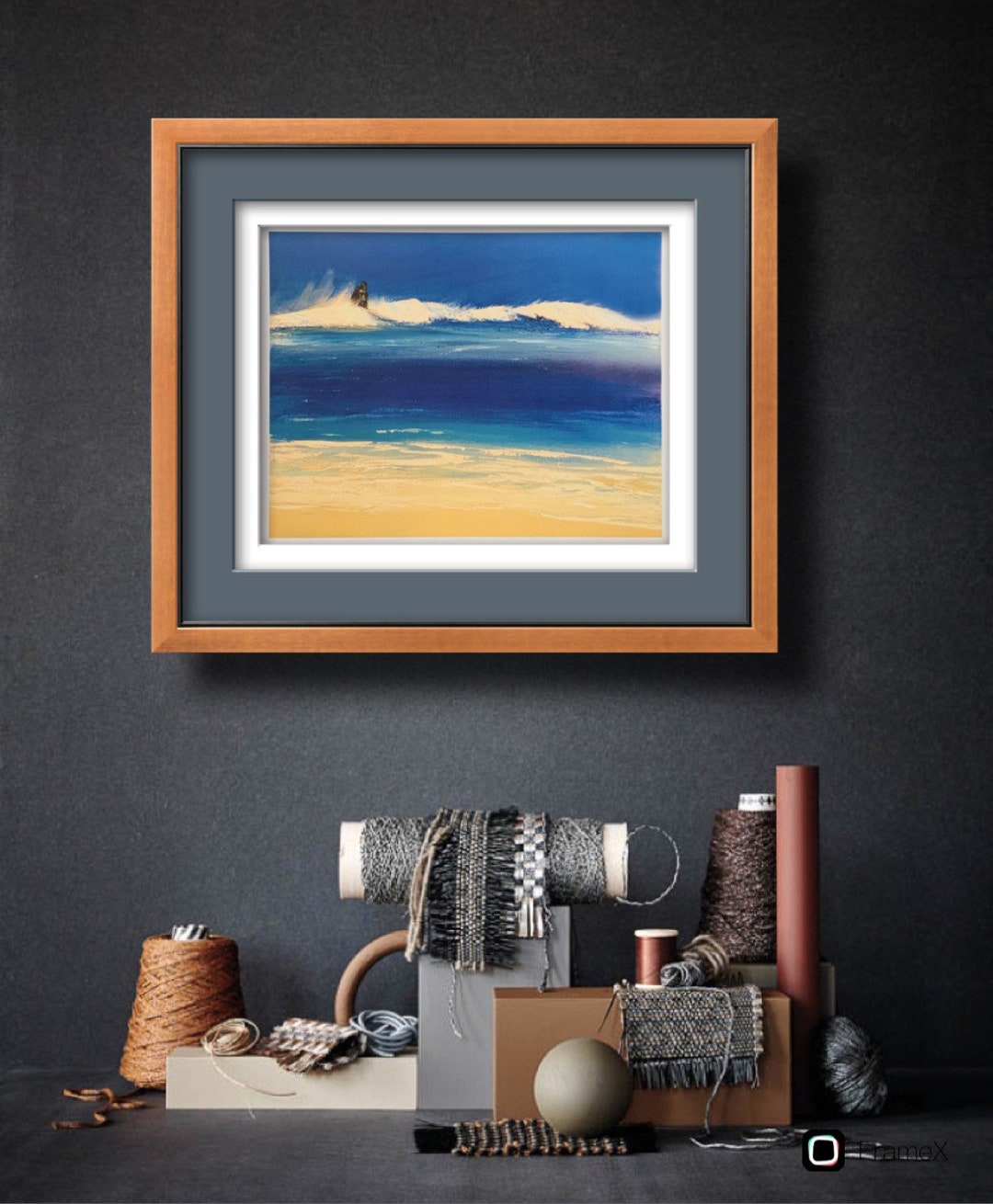 Day at the Beach Art Home Decor by Ryan Joyce of Crazy Drum Etsy