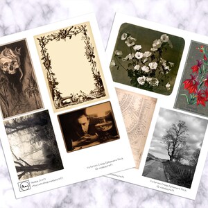 Victorian Creep Ephemera Pack