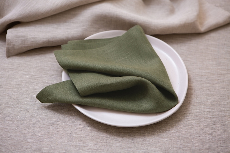 Linen Napkins Bulk. Cloth Dinner Napkins. Reusable Napkins. Etsy Canada