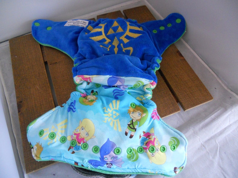 Zelda Diaper Cloth Diaper Link Diaper Reusable Diaper Baby Diaper