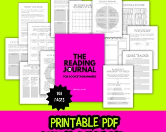 FILTHY BOOKMARKS reading journal download