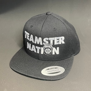 Teamster Nation Black Snapback
