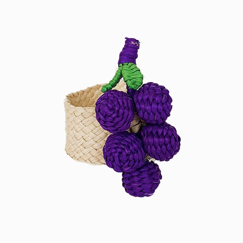 Fruit Iraca Napkin Ring - Thumbnail 5