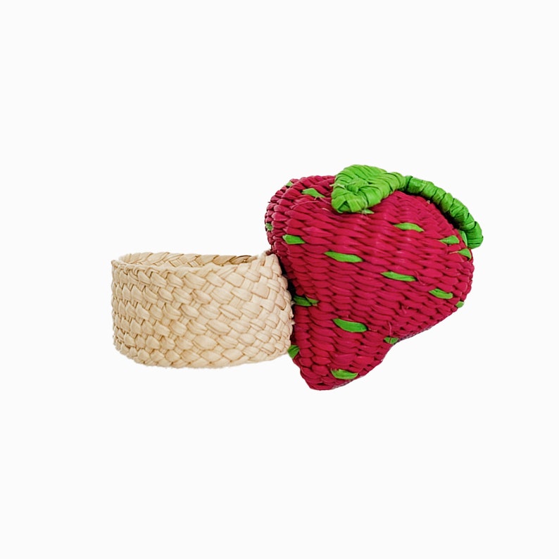 Fruit Iraca Napkin Ring - Thumbnail 4