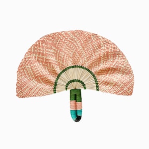 Iraca hand fan / Straw Raffia fans / Wedding Favors / Bachelorette Party / Bridesmaids gifts / Beach wedding gifts / Wall Decor/ Coro Cora™