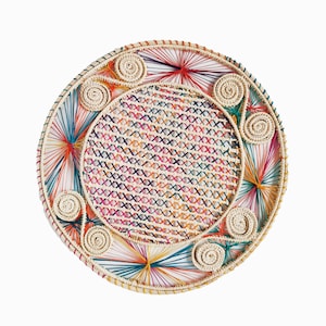 Caracol Iraca Straw Placemats (includes coasters) - Colombian Raffia placemat / Tableware / Home Decor / Dinnerware / Coro Cora™