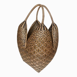 Cuatro Tetas Colombian basket / Raffia Straw basket / Storage Bin / Home Decor / Sustainable
