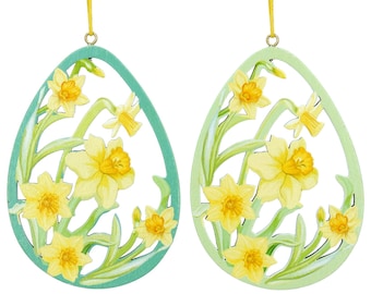 Daffodil Wood Egg