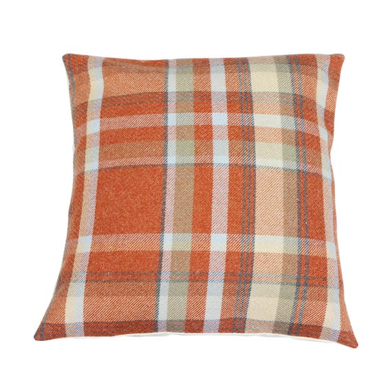 checked cushion covers
