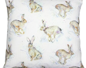 hare cushion covers