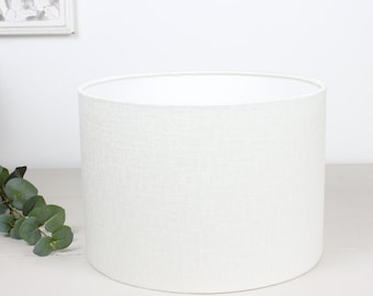 Carnaby Ivory Drum Lampshade