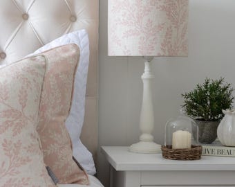 Ferndown Blush Pink Drum Lampshade