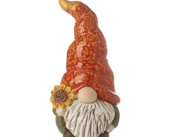 Gonk with Orange Hat and Flower