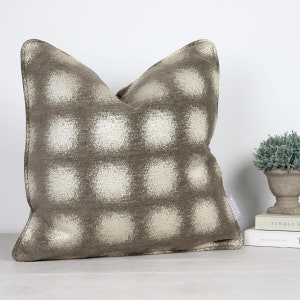 Belvedere Sand Gold and Brown Cushion / Cushion Cover